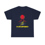 Flashpoint DC Flash Unisex T-shirt - Barry Allen Speed Force Graphic Tee - Dark Superhero Streetwear