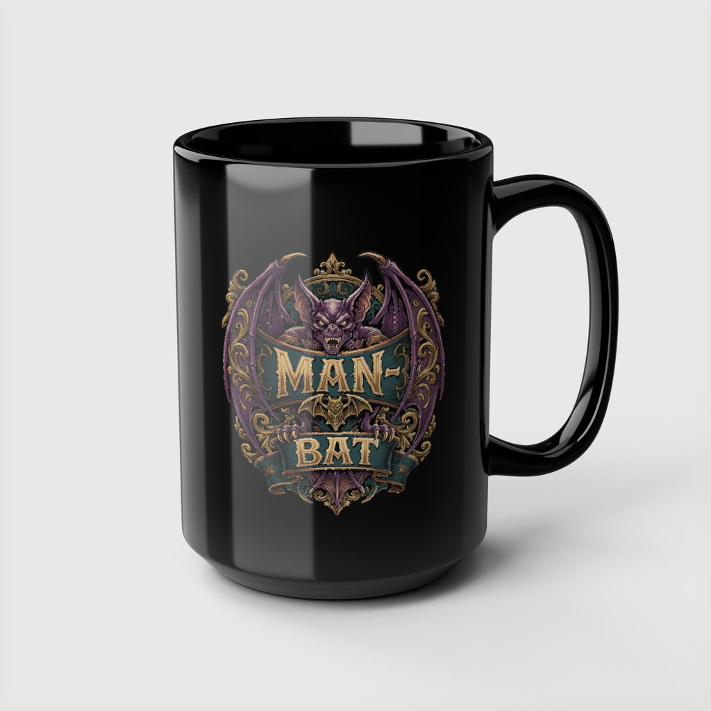 Langstrom’s Formula: 11oz/15oz Man-Bat Gothic Moring Coffee Mug