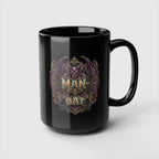 Langstrom’s Formula: 11oz/15oz Man-Bat Gothic Moring Coffee Mug