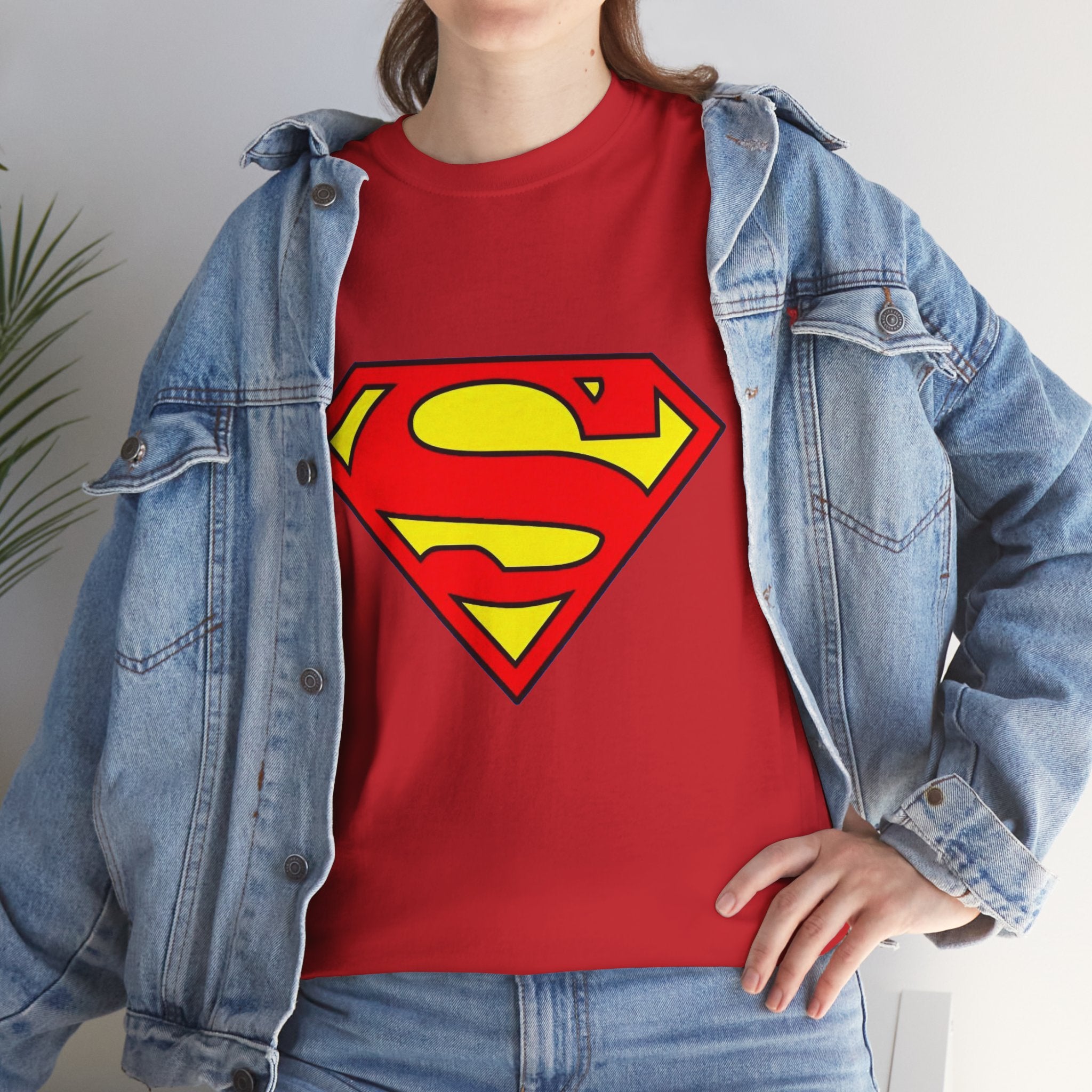 Classic Superman Shield Logo Unisex T-Shirt — Man of Steel "S" Emblem Tee