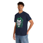 Joker Smile Graphic T-Shirt – Dark Villain Green Grin Unisex Tee