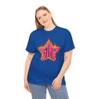 DC Teen titian Starfire Flaming Star Tee - Starfire graphical fanart T-shirt