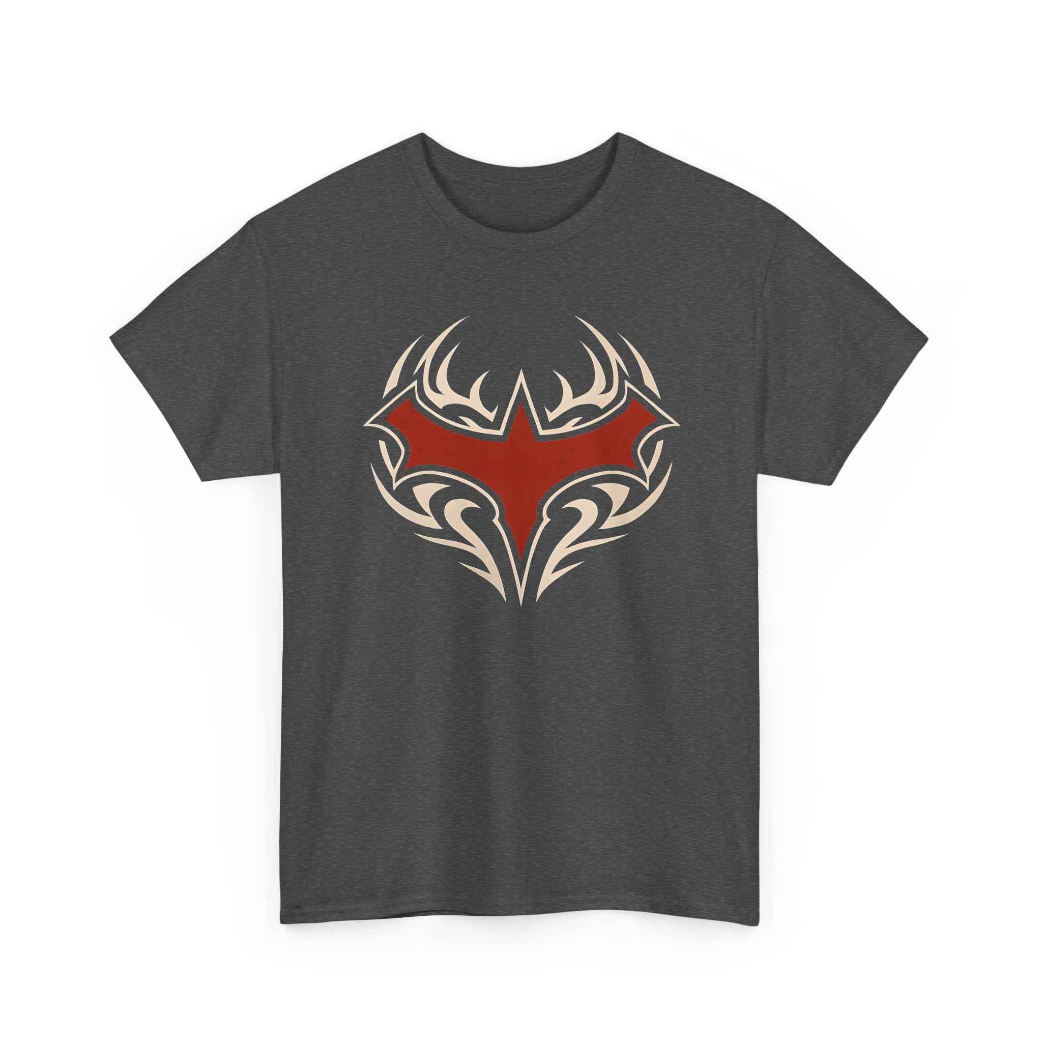 Tribal Batman Red Bat-Symbol Unisex Graphic T-Shirt
