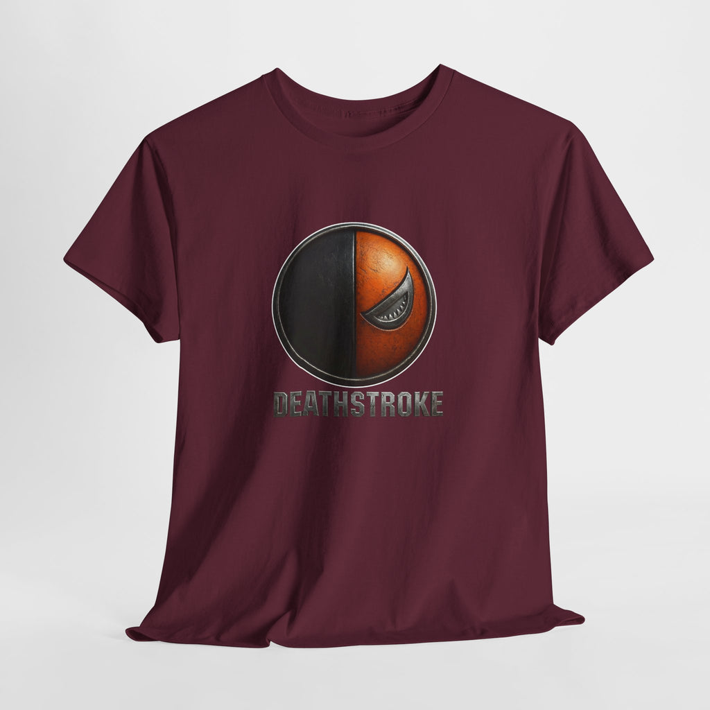 Deathstroke Logo T-Shirt – DC Comics Supervillain Graphic Tee for Fans