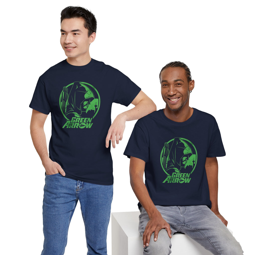 DC Green Arrow Graphic Tee — Oliver Queen - The Arrow Archer Logo T-Shirt