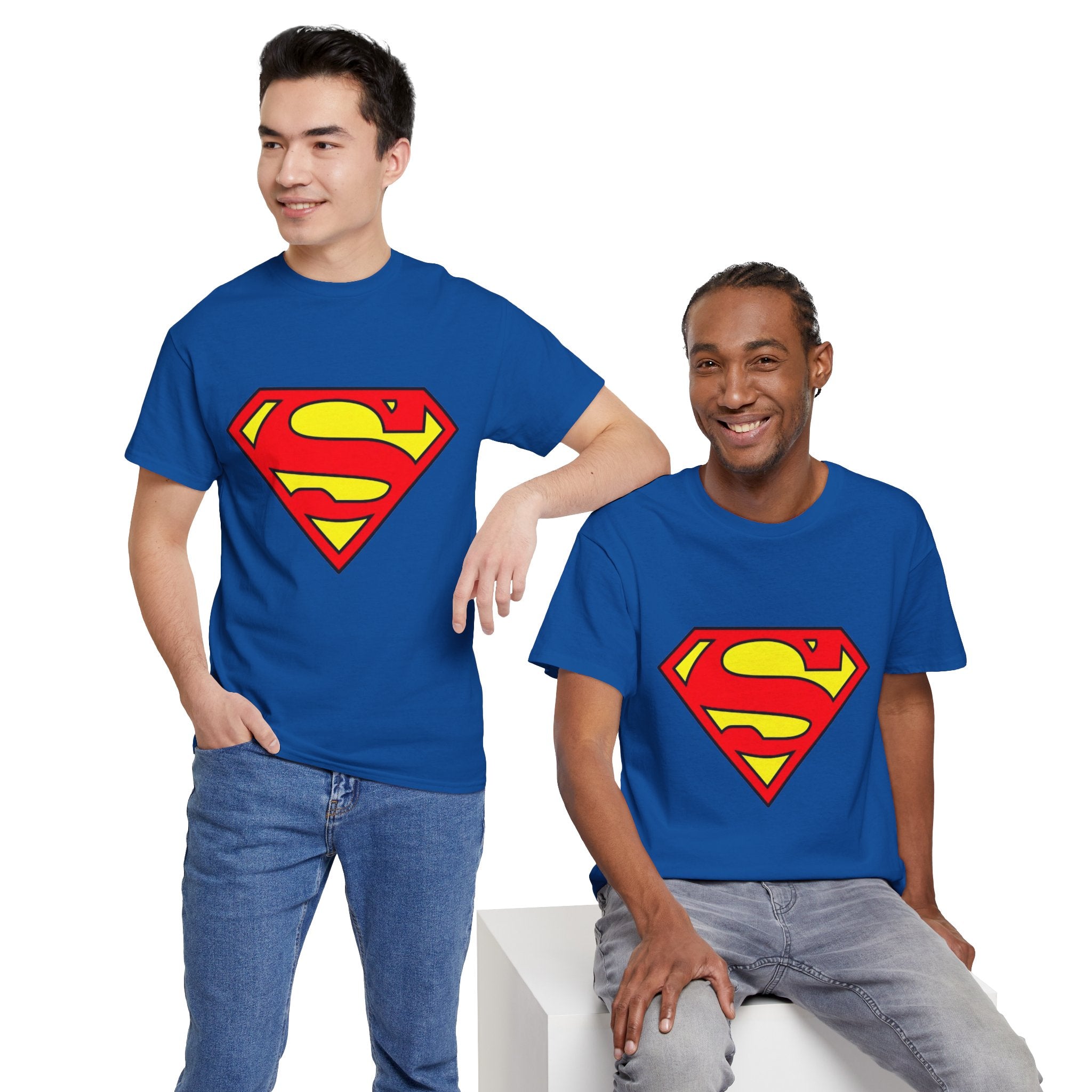 Classic Superman Shield Logo Unisex T-Shirt — Man of Steel "S" Emblem Tee