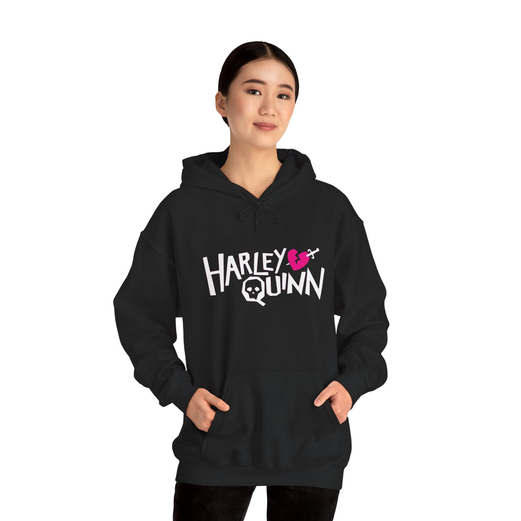 Harley Quinn Mad Love Graphic T‑Shirt – Skull Heart Edition