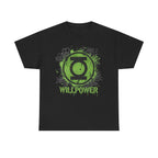 Green Lantern Willpower Graffiti Splatter Unisex T-shirt