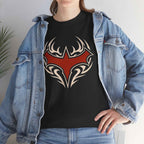 Tribal Batman Red Bat-Symbol Unisex Graphic T-Shirt