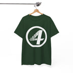 Fantastic Four Retro Logo T-Shirt — Minimalist Vintage Superhero Tee