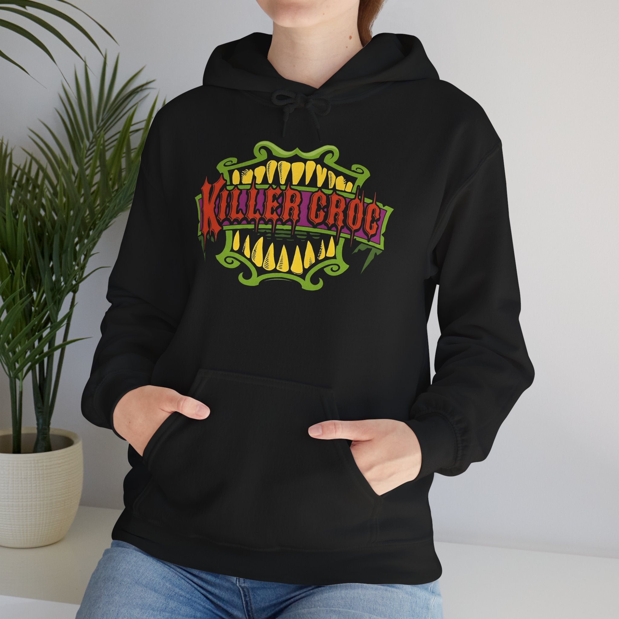 Monster of the Slums: Killer Croc Unleashed graphic Unisex Hoodie