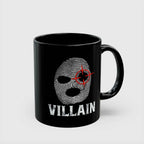 Villain Fingerprint Balaclava Target Anti-Hero Coffee Mug