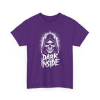 Dark Inside Skull Graphic T-Shirt — Gothic Halloween Alternative Tee