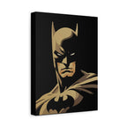 Batman Inspired Stretched Matte Canvas Art