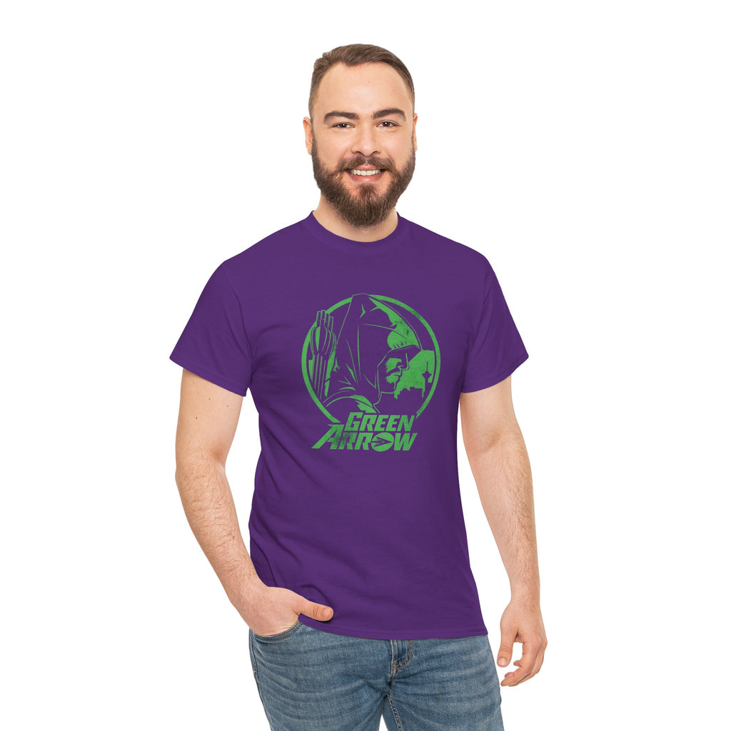 DC Green Arrow Graphic Tee — Oliver Queen - The Arrow Archer Logo T-Shirt