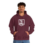 Justice League Shield Logo Hoodie — Minimalist DC Justice League 2017 Sweatshirt