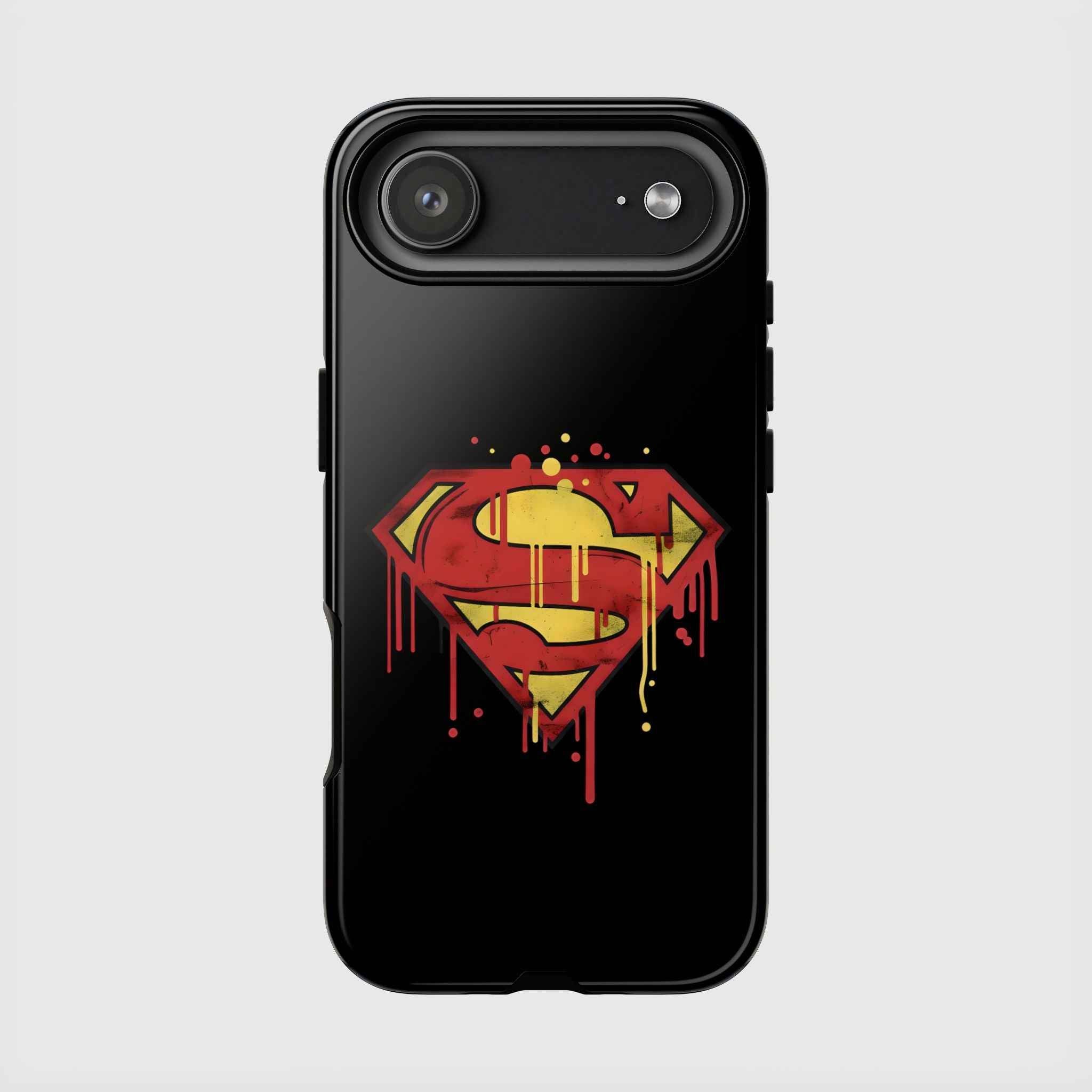 Superman Graphiti Hard iPhone Case