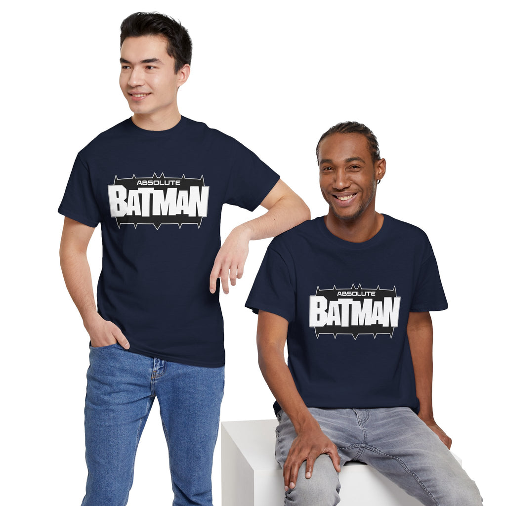 Absolute Batman Logo Unisex T-Shirt – DC Absolute Universe Gotham Knight Heavy Bat Graphic Tee