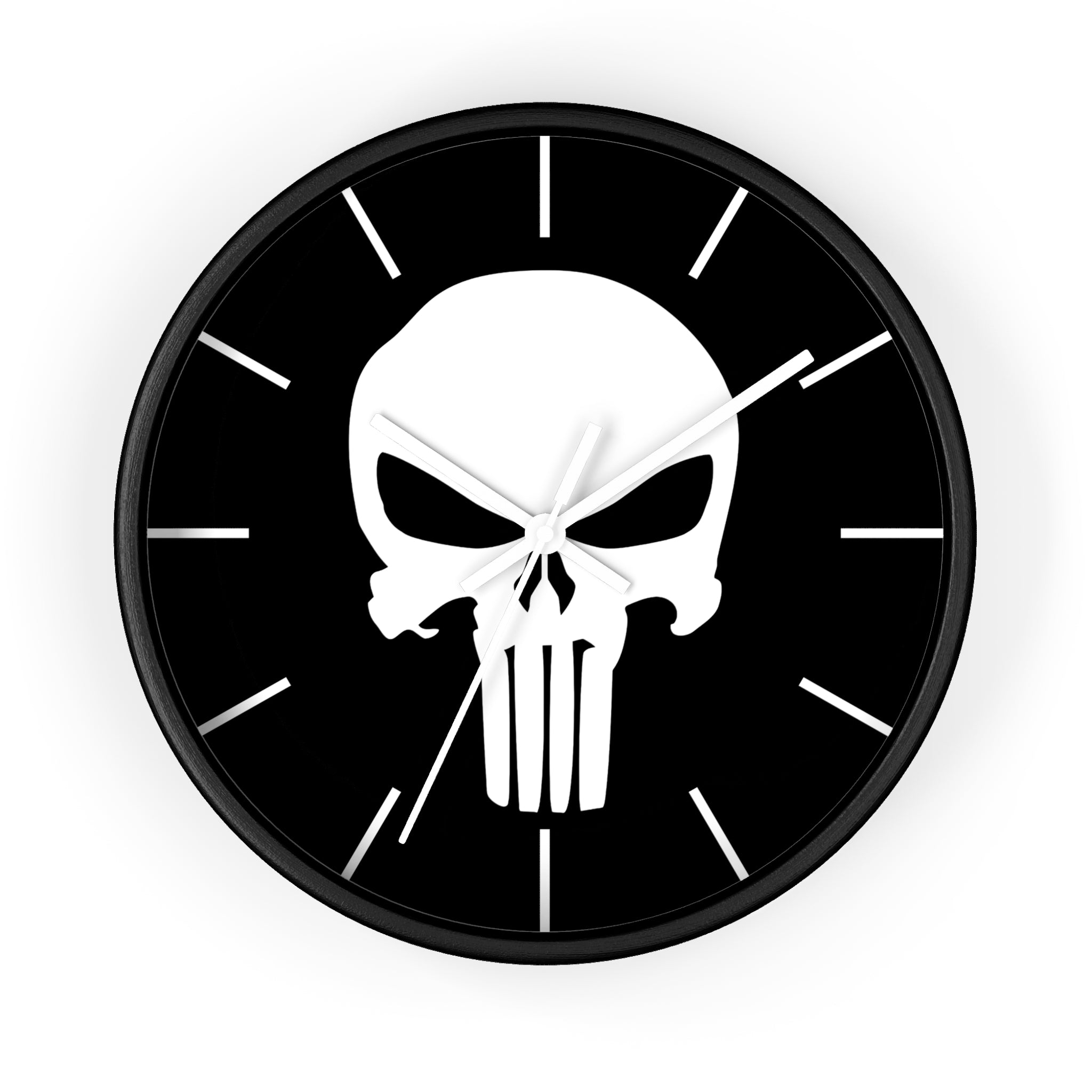 Punisher Logo Wall Clock — Frank Castle Home Decor