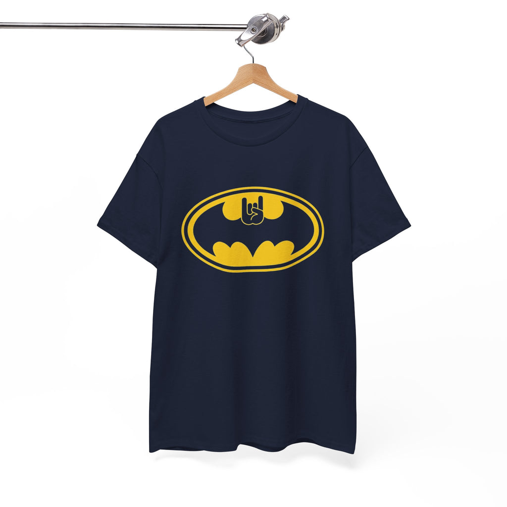 Batman Classic Rock And Roll Logo Unisex Premium T-Shirt