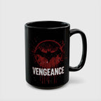 Batman Vengeance Blood Splatter Black Ceramic Mug