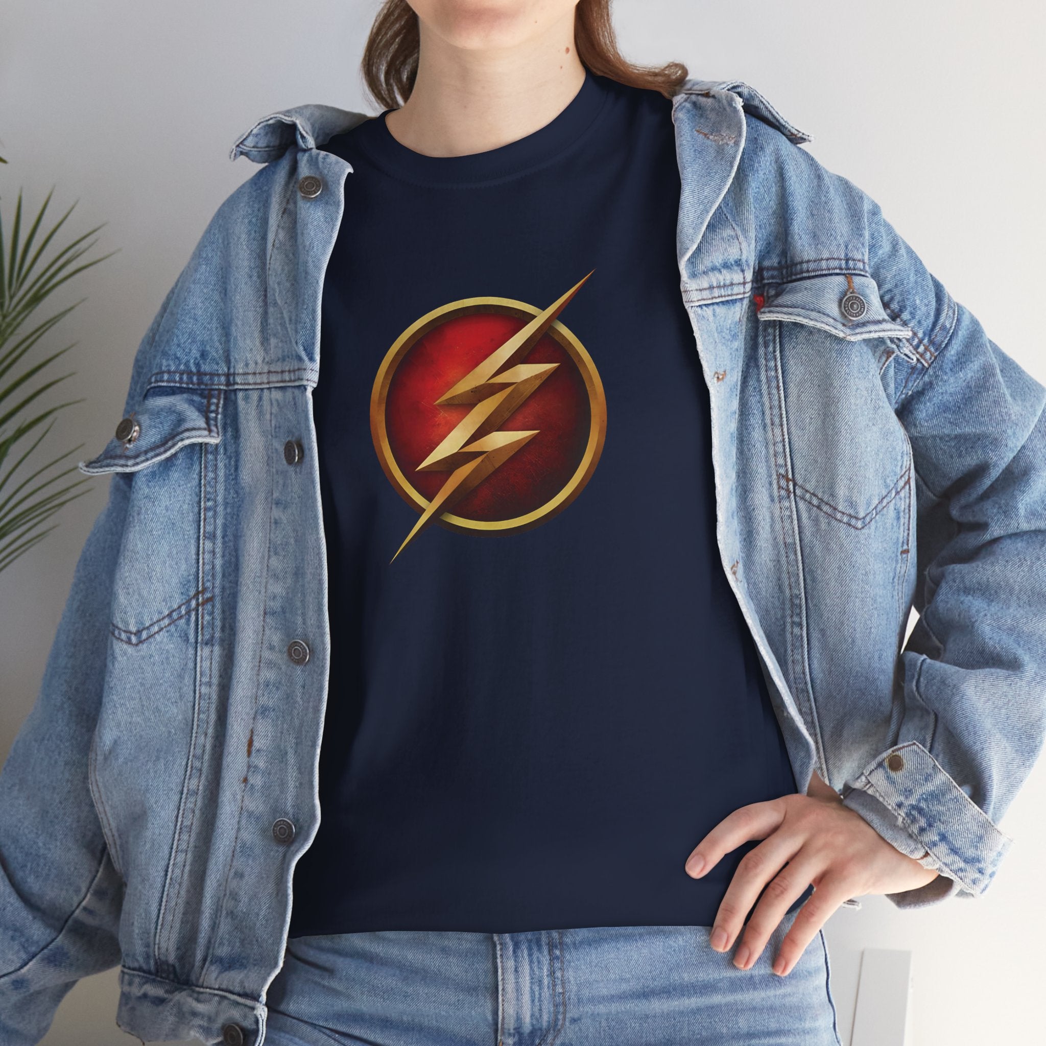 DC Flash Unisex T-shirt - Flashpoint & Classic Bolt Graphic Tee - Speed Force Apparel - Premium 100% Cotton Superhero Tee