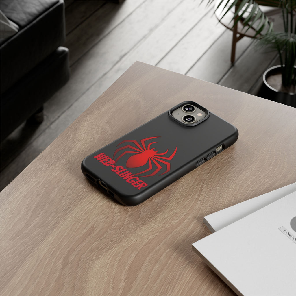 Red Spiderman Hard iPhone Case - Drkheroz