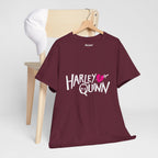 Harley Quinn Skull Heart Shirt – DC Comics Villain Graphic Tee