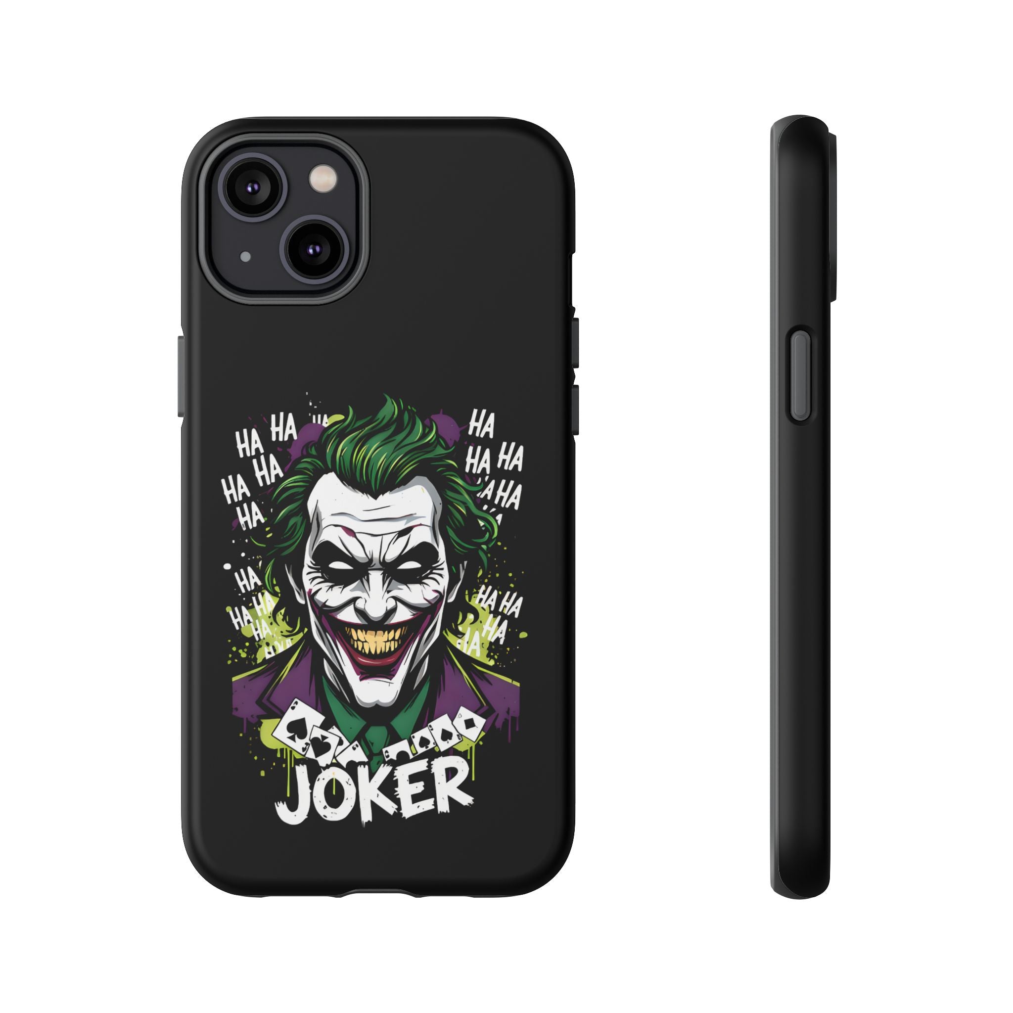 Joker "Bad Joke" DC Villain Hard Case for iPhone 17, 17 Air, 17 Pro Max, 16, 15, 14