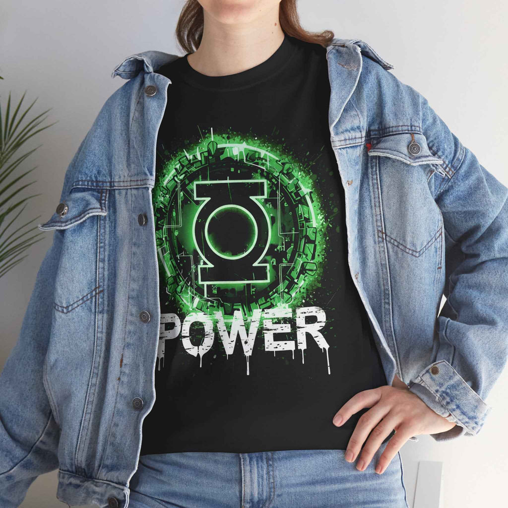 Green Lantern Corps Neon Power Burst Unisex T-Shirt