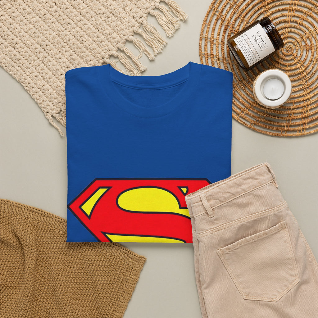 Classic Superman Shield Logo Unisex T-Shirt — Man of Steel "S" Emblem Tee