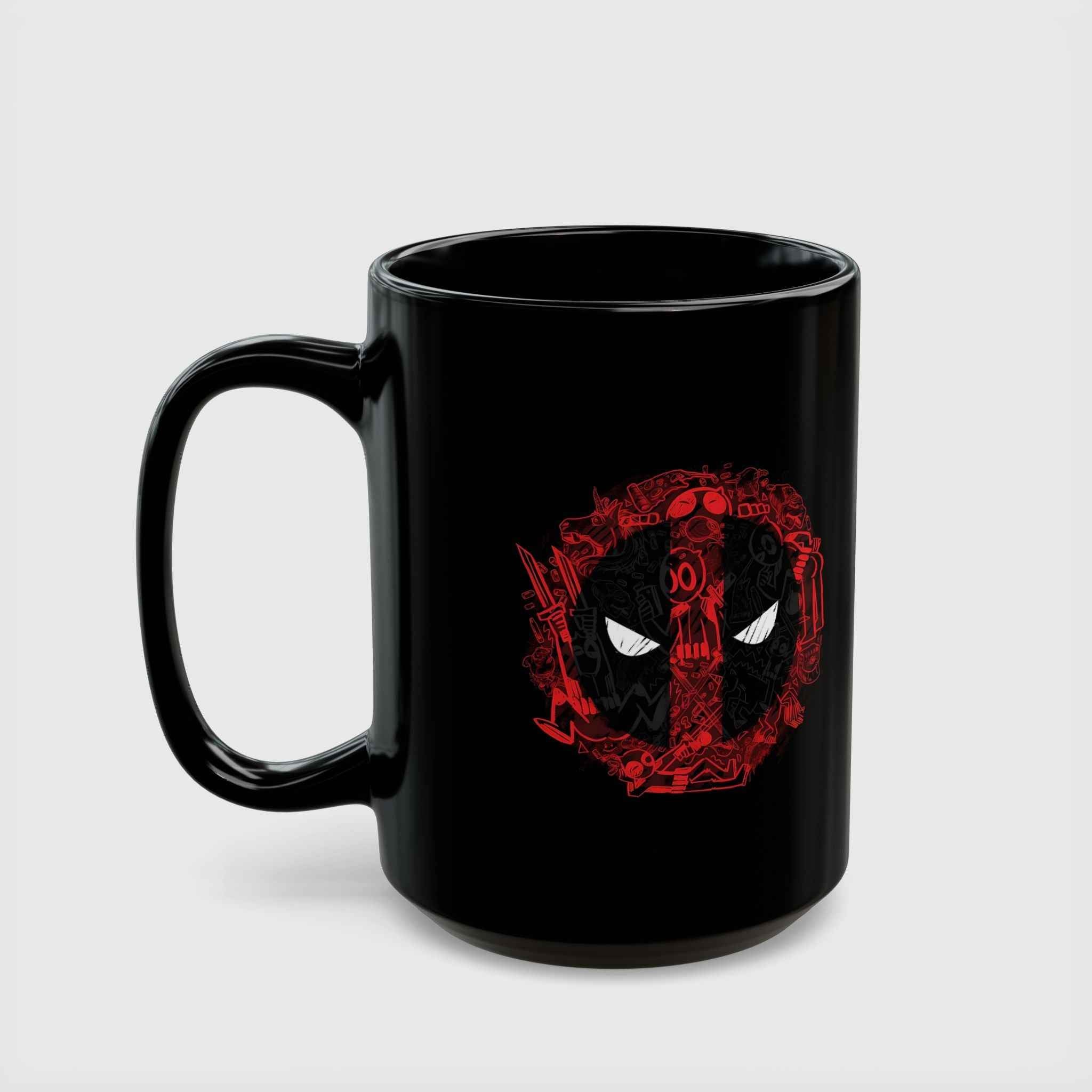 Wade Wilson Deadpool Symbol Ceramic Mug
