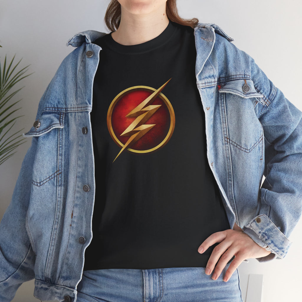 DC Flash Unisex T-shirt - Flashpoint & Classic Bolt Graphic Tee - Speed Force Apparel - Premium 100% Cotton Superhero Tee