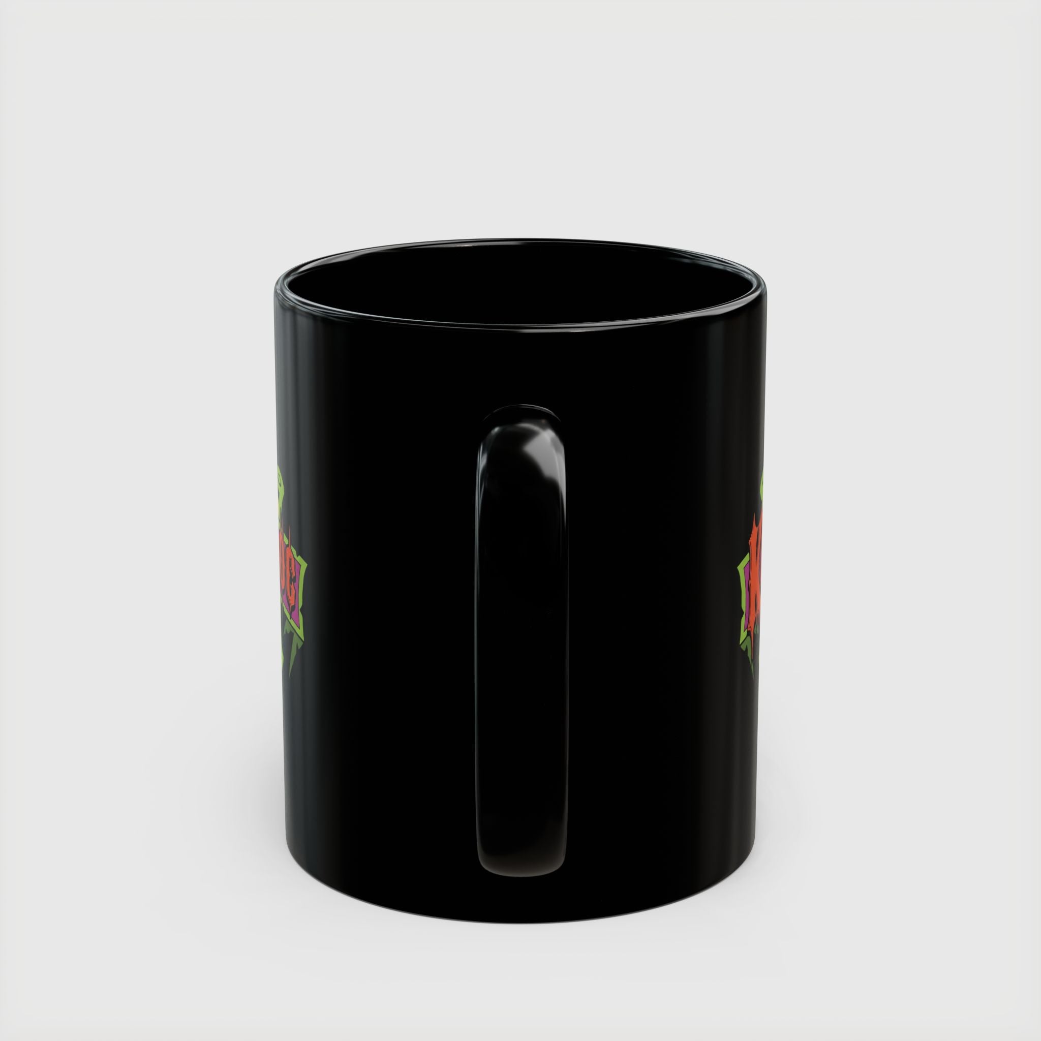 Killer Croc Black Mug — 11oz & 15oz Graphic Coffee Cup