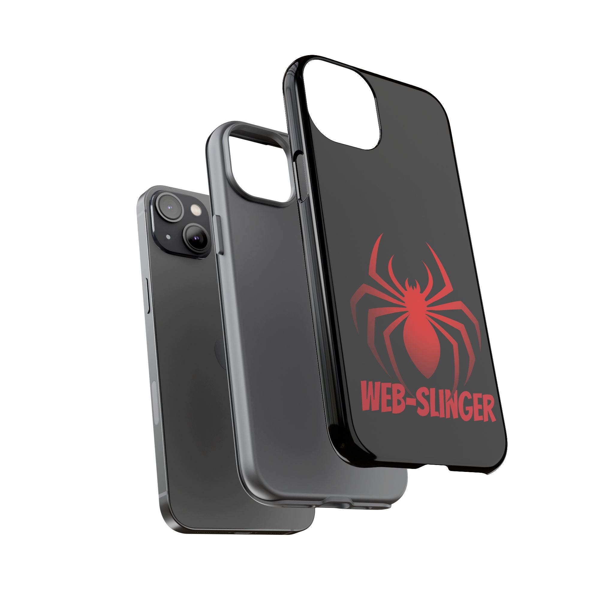 Red Spiderman Hard iPhone Case - Drkheroz