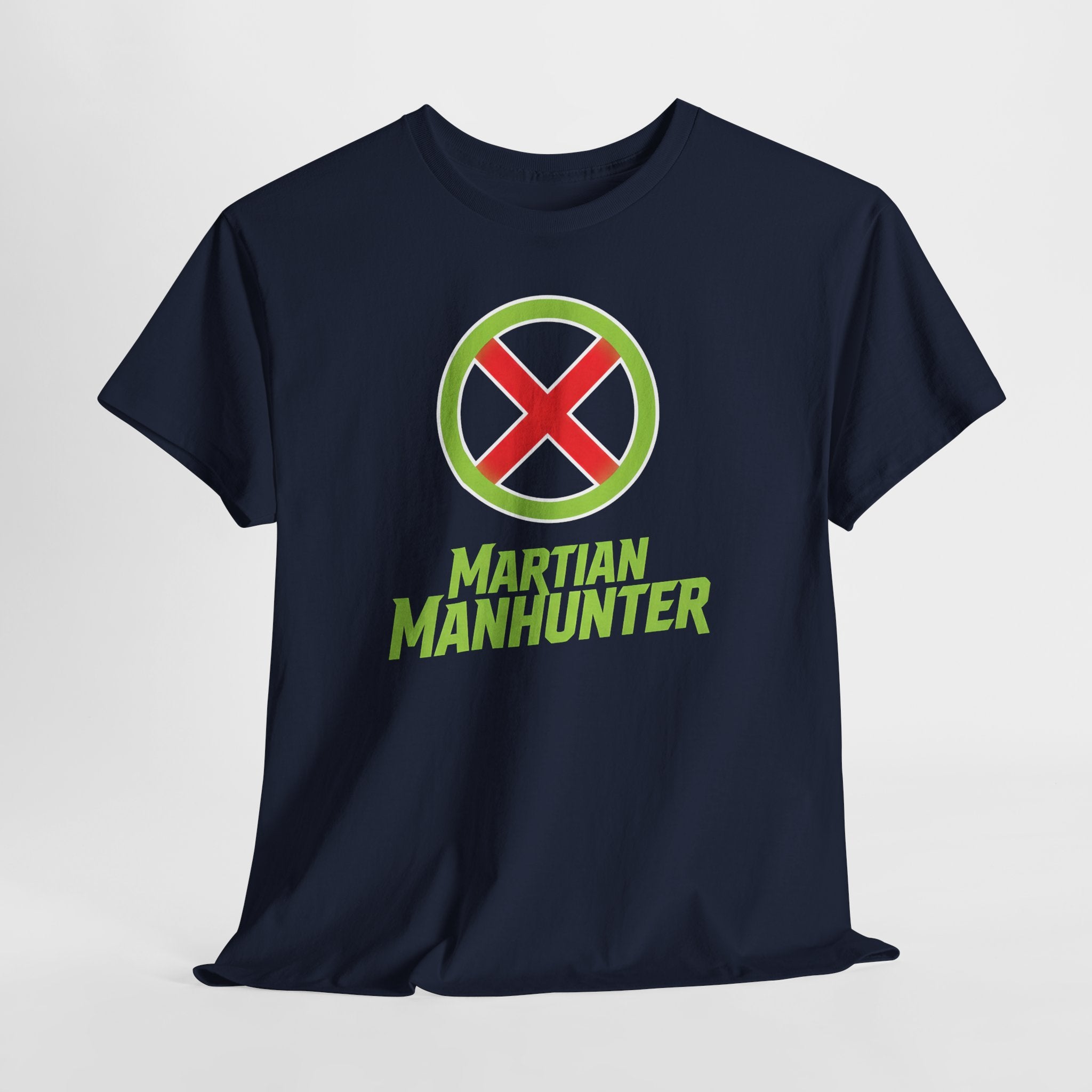 Justice League Martian Manhunter T-Shirt — J'onn J'onzz DC Superhero Cotton Tee
