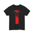 Marvel Miles Morales Spider-Man T-Shirt – Red Vertical Stripe Design | Premium Superhero Tee for Fans