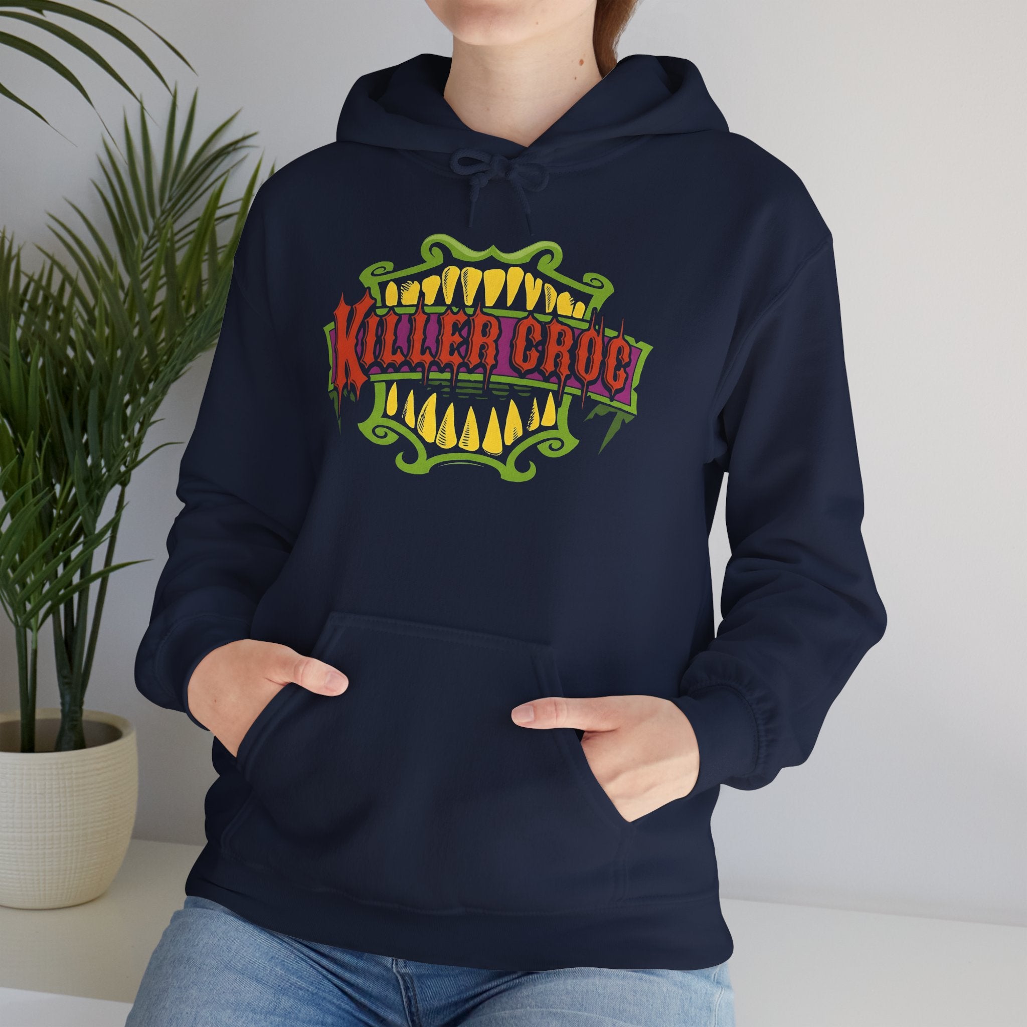 Monster of the Slums: Killer Croc Unleashed graphic Unisex Hoodie
