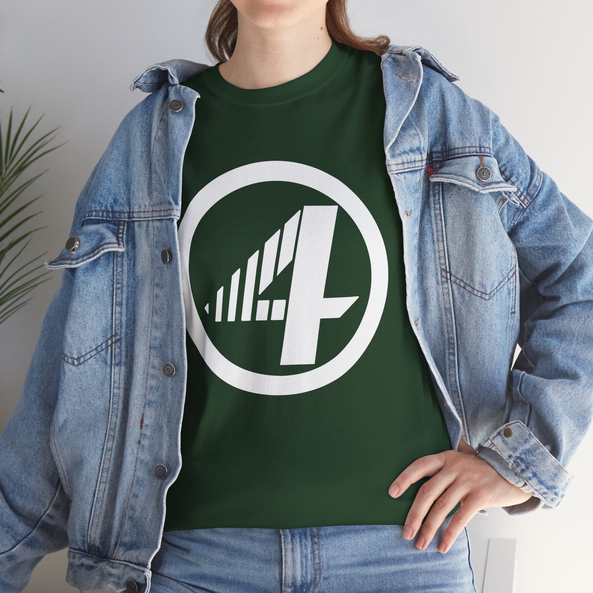 Fantastic Four Retro Logo T-Shirt — Minimalist Vintage Superhero Tee