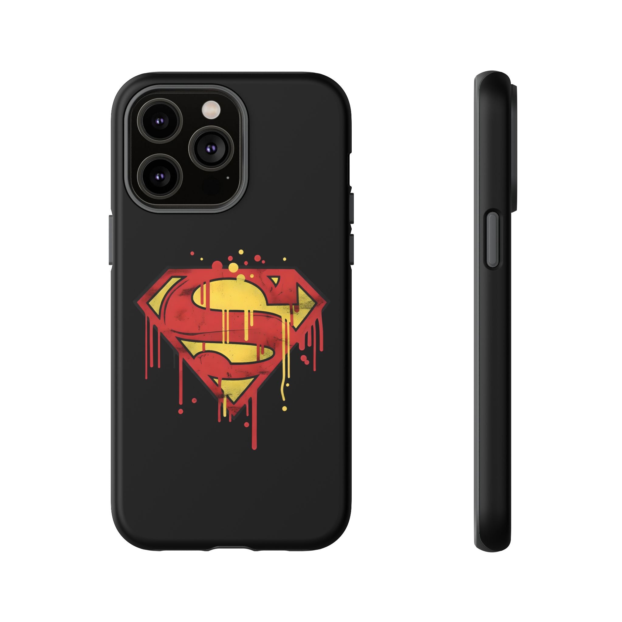 Superman Graphiti Hard iPhone Case - Drkheroz
