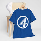 Fantastic Four Retro Logo T-Shirt — Minimalist Vintage Superhero Tee