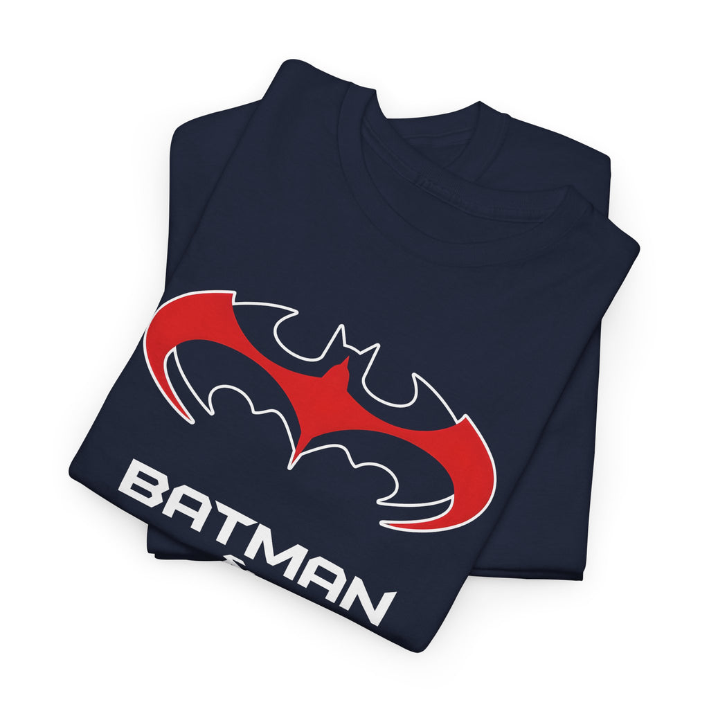 Batman & Robin 1997 Red Bat Emblem T‑Shirt - Batfamily shirt - George Clooney 90s Batman movie shirt