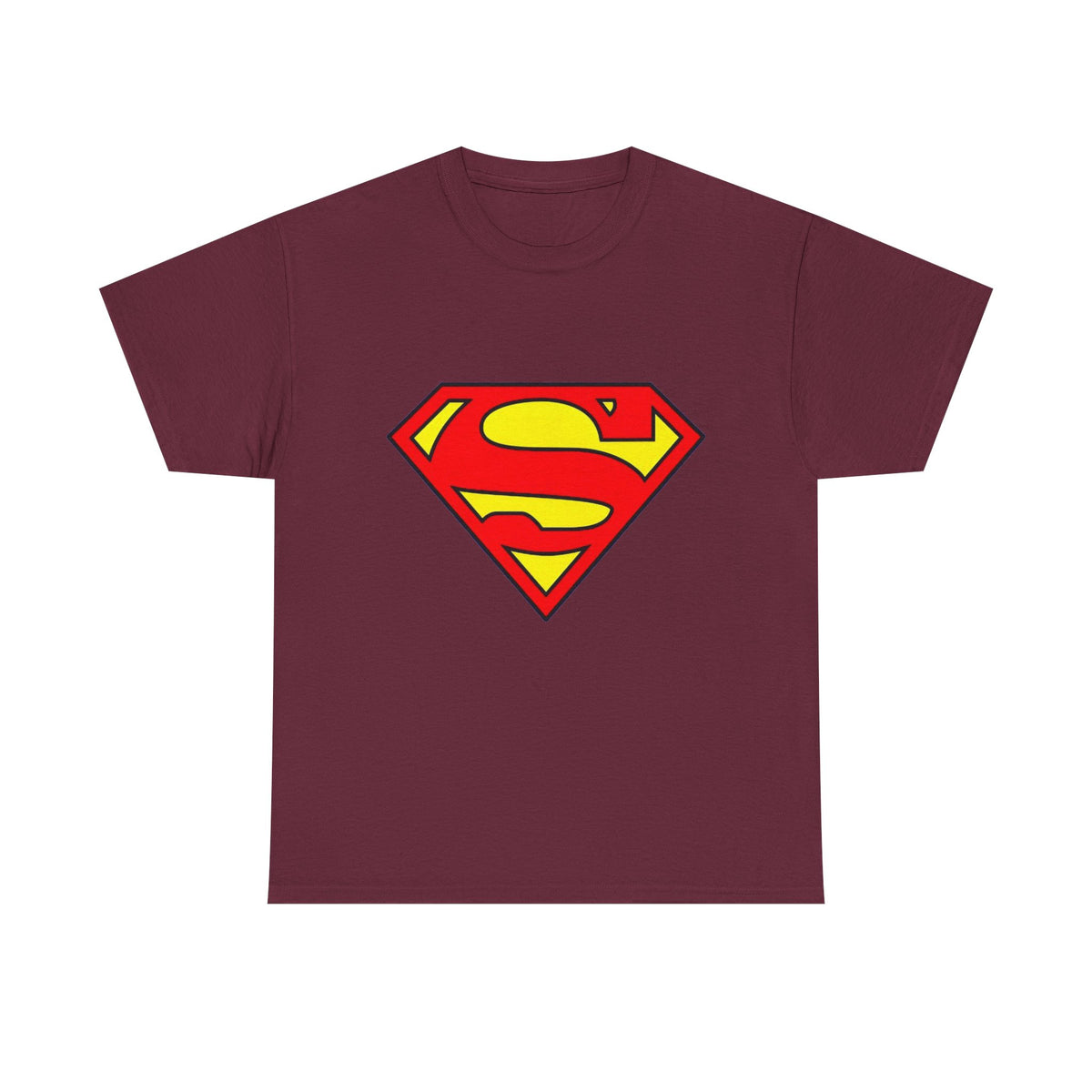 Classic Superman Shield Logo Unisex T-Shirt — Man of Steel "S" Emblem Tee