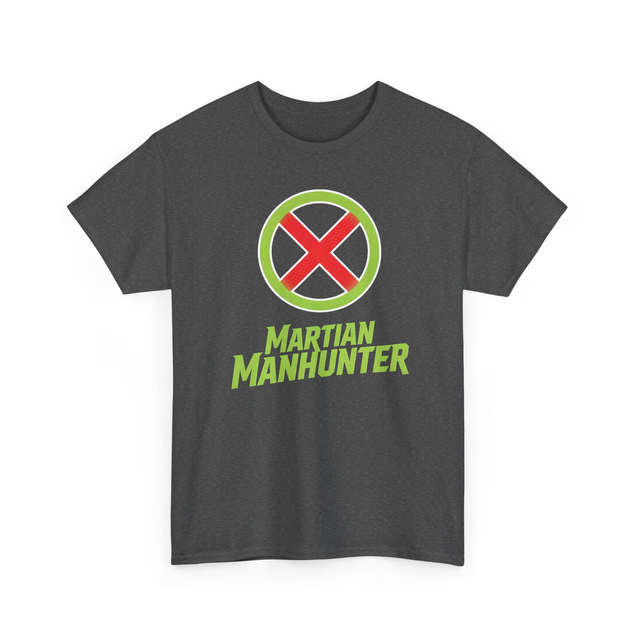 Justice League Martian Manhunter T-Shirt — J'onn J'onzz DC Superhero Cotton Tee