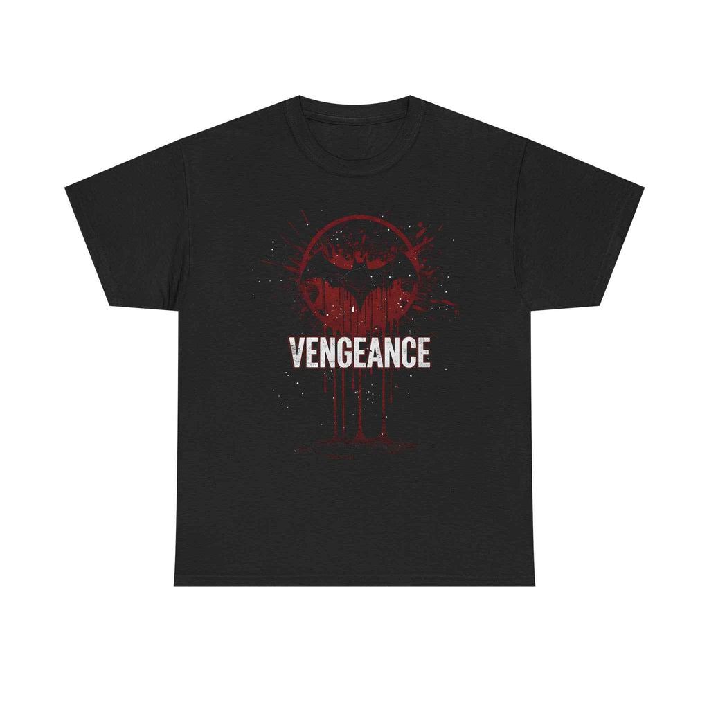 Batman Vengeance Blood Splatter Distressed Unisex T-Shirt