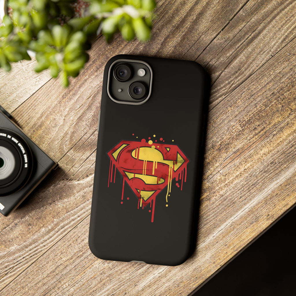 Superman Graphiti Hard iPhone Case