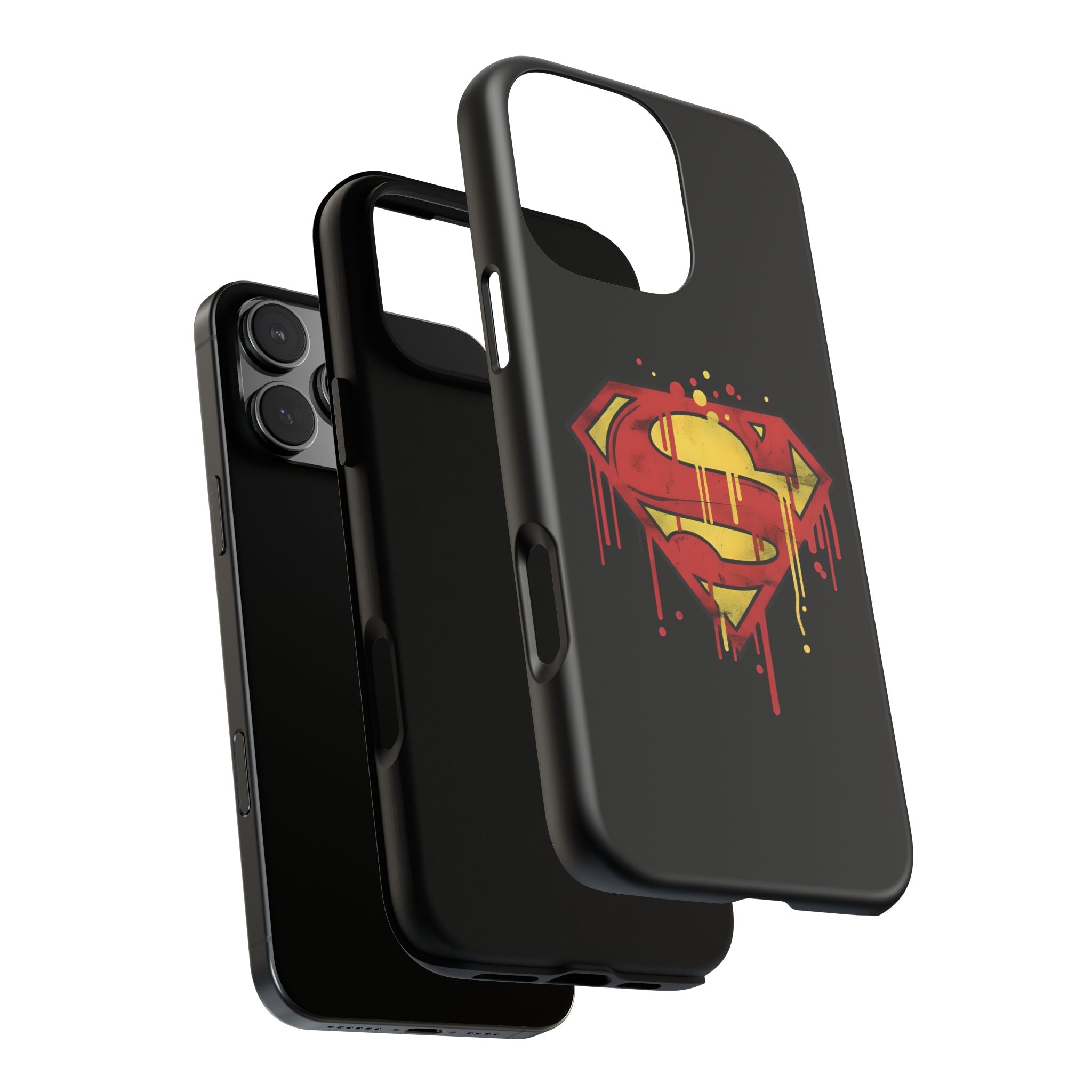 Superman Graphiti Hard iPhone Case