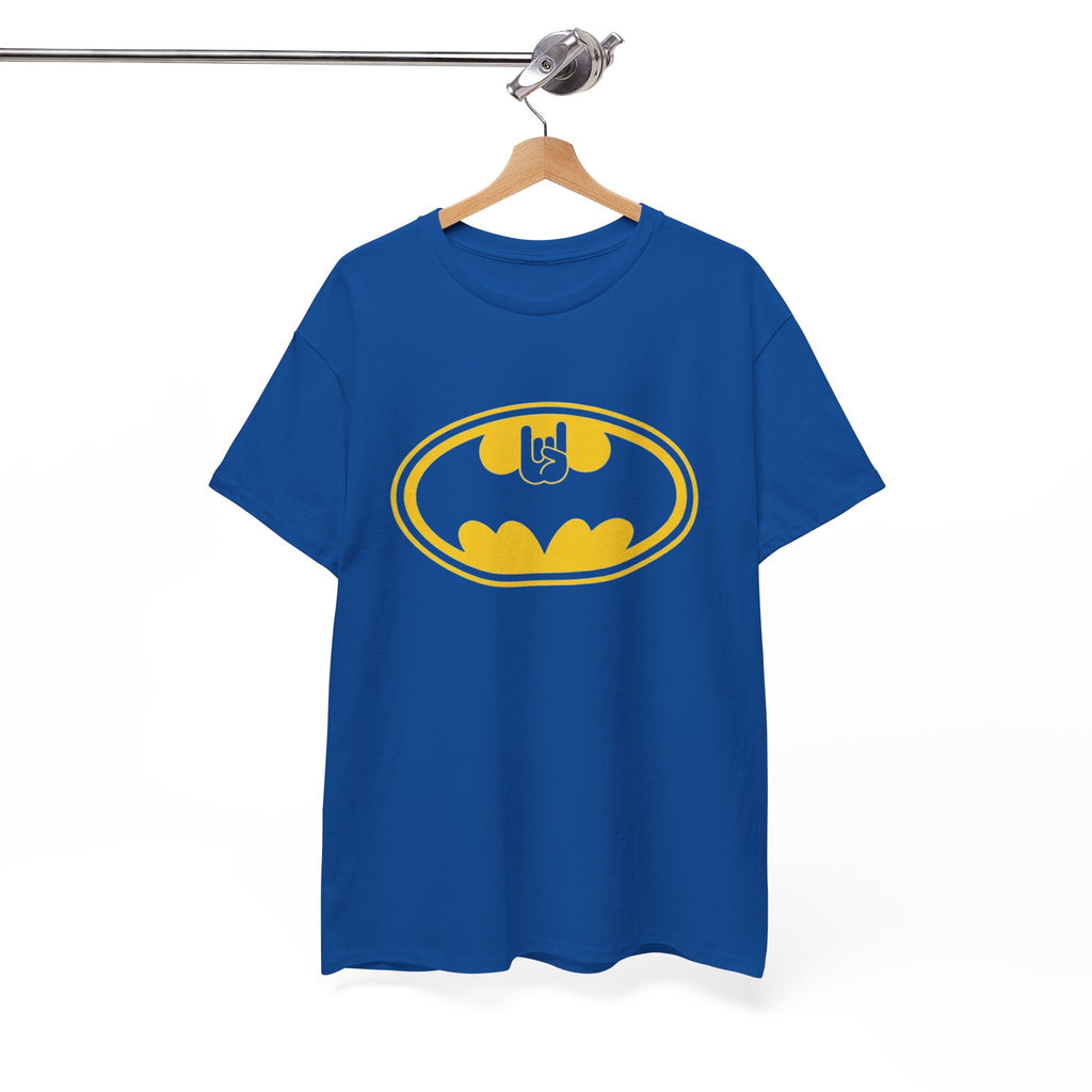 Batman Classic Rock And Roll Logo Unisex Premium T-Shirt
