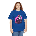 Catwoman Neon Heart Retro Comic T-Shirt — Catwoman Anti-Hero Tee