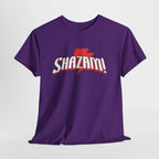 Shazam! Lightning Logo T-Shirt — Retro Comic Superhero Tee